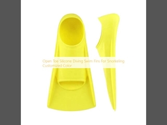 Mở ngón chân silicone lặn bơi vây cho snorkeling tùy chỉnh màu sắc