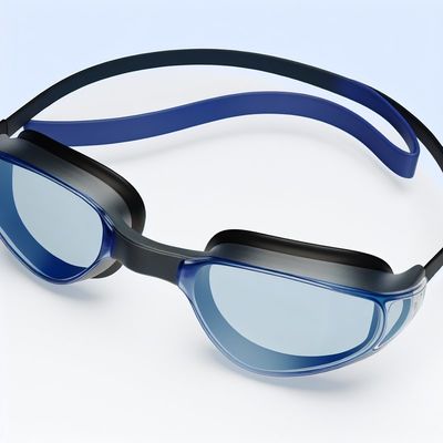 Anti Fog Swimming Goggles with Silicone Frame for Adults