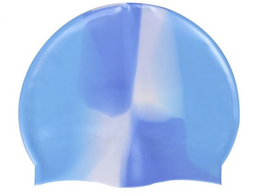 Unisex Waterproof Silicone Swim Cap Durable Swimming Head Cap
